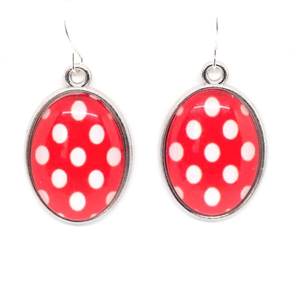 Ladybug Earrings - Picture 1 of 4